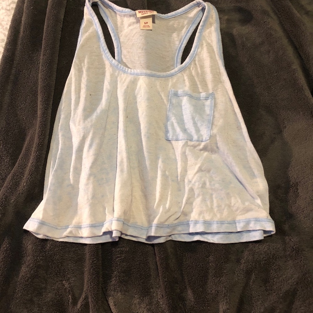Blue crop
